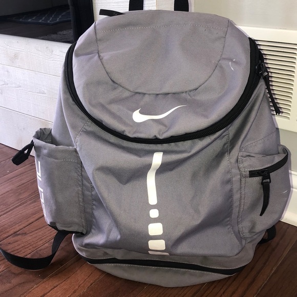 nike elite bag grey